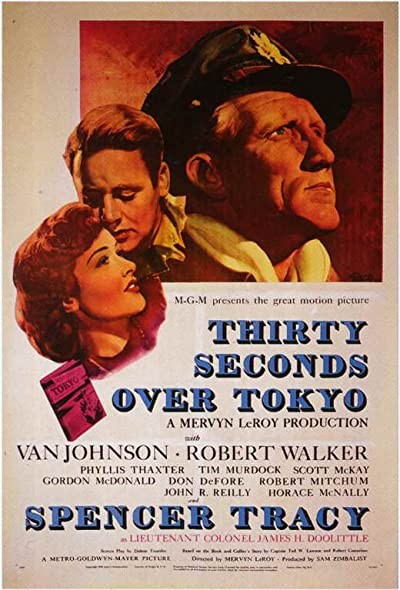 Thirty Seconds Over Tokyo (1944) afişi Thirty Seconds Over Tokyo (1944) afişi