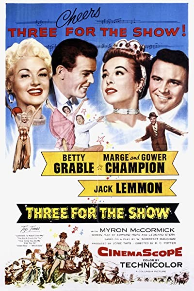 Three For The Show (1955) afişi Three For The Show (1955) afişi