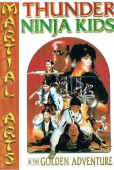Thunder Ninja Kids In The Golden Adventure (1992) afişi