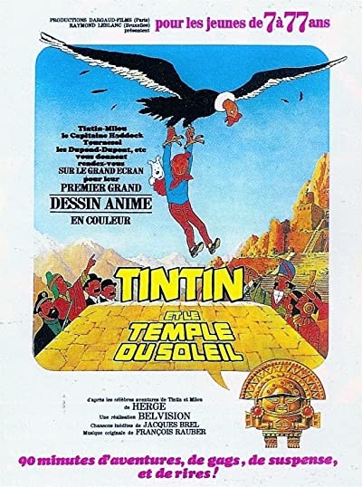 Tintin et le temple du soleil (1969) afişi Tintin et le temple du soleil (1969) afişi