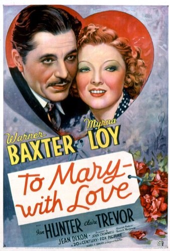 To Mary with Love (1936) afişi To Mary with Love (1936) afişi