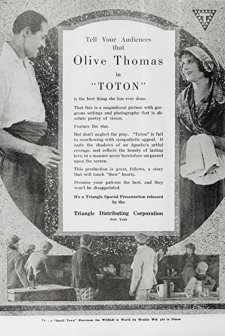 Toton The Apache (1919) afişi