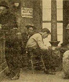 Trailed To The Hills (1910) afişi