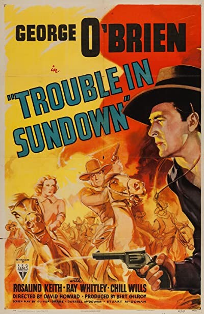 Trouble in Sundown (1939) afişi Trouble in Sundown (1939) afişi