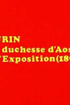 Turin: La Duchesse D'aoste à L'exposition