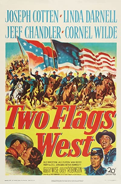Two Flags West (1950) afişi Two Flags West (1950) afişi