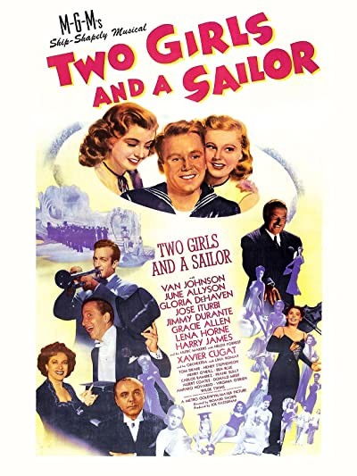 Two Girls And A Sailor (1944) afişi Two Girls And A Sailor (1944) afişi