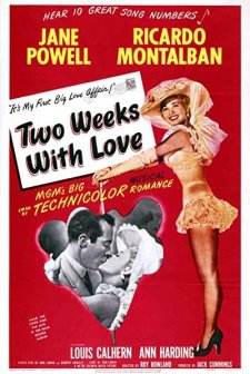 Two Weeks With Love (1950) afişi