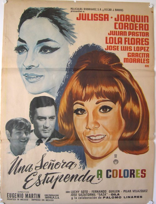 Una Señora Estupenda (1966) afişi Una Señora Estupenda (1966) afişi
