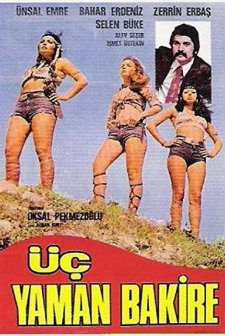 Üç Yaman Bakire (1975) afişi