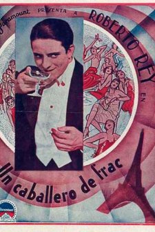 Un caballero de frac (1931) afişi