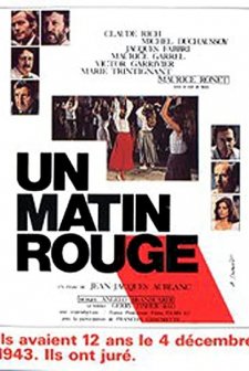 Un Matin Rouge (1982) afişi