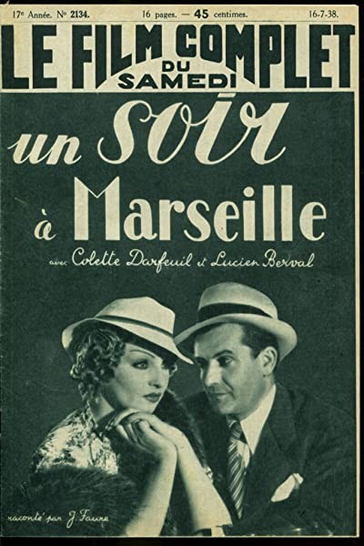 Un Soir à Marseille (1938) afişi Un Soir à Marseille (1938) afişi