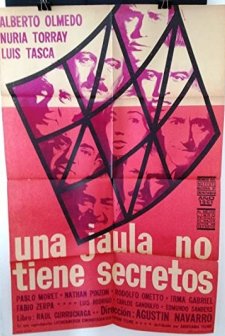 Una Jaula No Tiene Secretos (1962) afişi