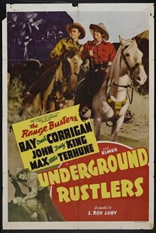 Underground Rustlers (1941) afişi