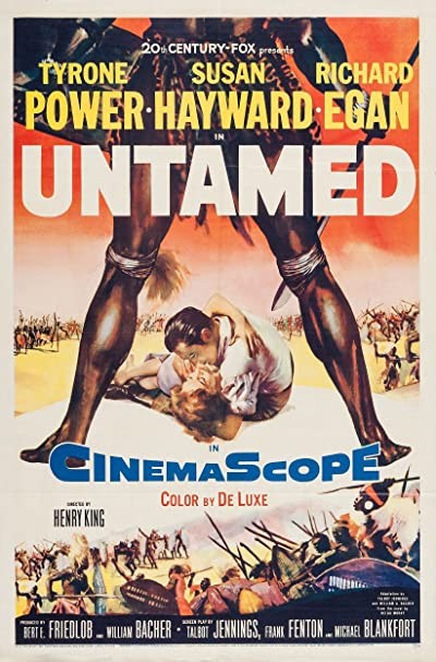 Untamed (1955) afişi Untamed (1955) afişi