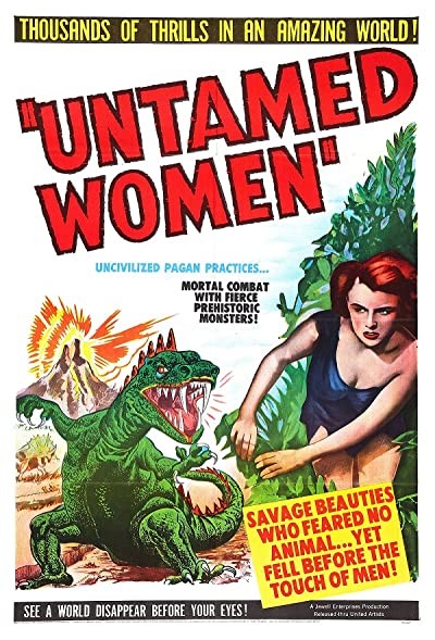 Untamed Women (1952) afişi Untamed Women (1952) afişi