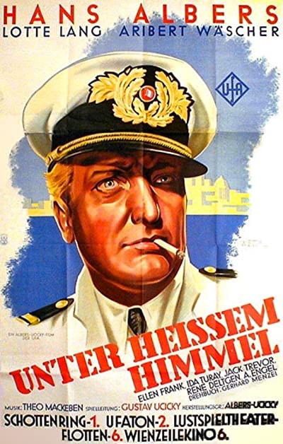 Unter Heißem Himmel (1936) afişi Unter Heißem Himmel (1936) afişi