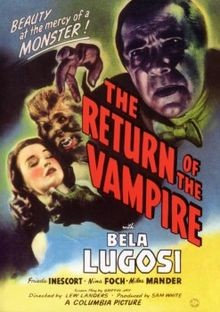 Vampir'in Geri Dönüşü (1944) afişi Vampir'in Geri Dönüşü (1944) afişi