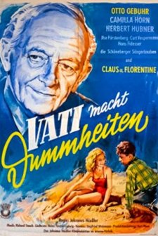 Vati Macht Dummheiten (1953) afişi