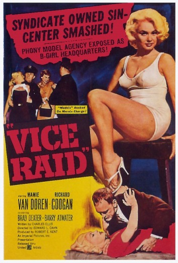 Vice Raid (1960) afişi Vice Raid (1960) afişi