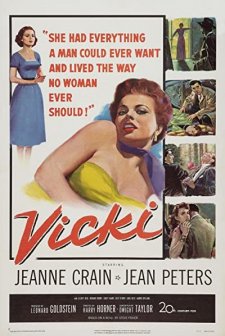 Vicki (1953) afişi