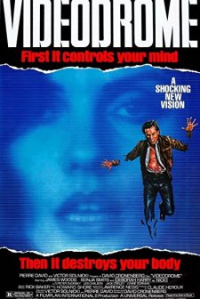 Videodrome (1983) afişi