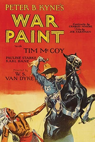 War Paint (1926) afişi War Paint (1926) afişi
