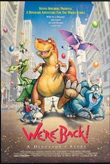 We're Back! A Dinosaur's Story (1993) afişi