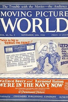 We're in The Navy Now (1926) afişi