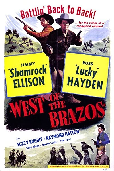 West Of The Brazos (1950) afişi West Of The Brazos (1950) afişi