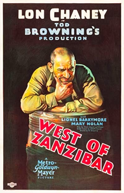 West Of Zanzibar (1928) afişi West Of Zanzibar (1928) afişi