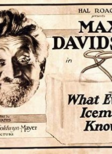 What Every Iceman Knows (1927) afişi