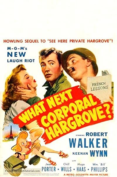 What Next, Corporal Hargrove? (1945) afişi What Next, Corporal Hargrove? (1945) afişi
