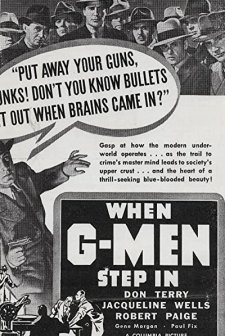 When G-men Step ın (1938) afişi