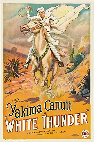 White Thunder (1925) afişi White Thunder (1925) afişi