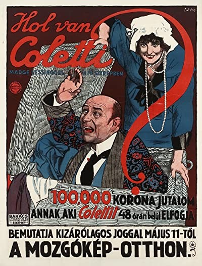 Wo ist Coletti? (1913) afişi Wo ist Coletti? (1913) afişi