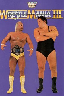WrestleMania 3 (1987) afişi