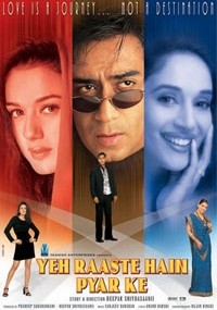Yeh Raaste Hain Pyaar Ke (2001) afişi Yeh Raaste Hain Pyaar Ke (2001) afişi