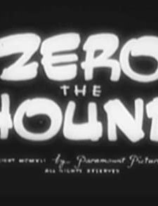 Zero The Hound (1941) afişi