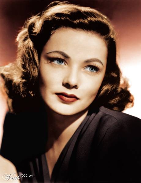 Gene Tierney Fotoğrafları 3