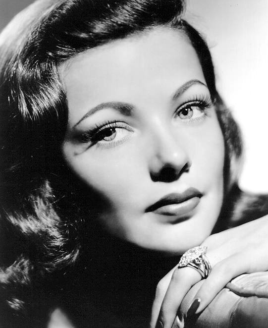 Gene Tierney Fotoğrafları 8