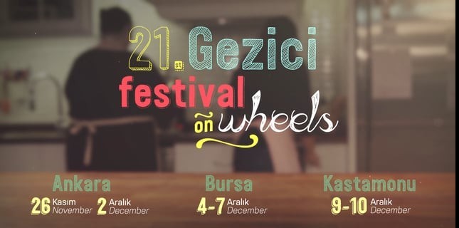 21. Gezici Festival'in Bursa Yolculuğu Başladı