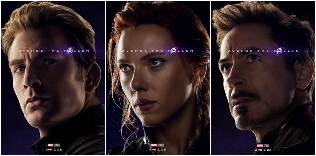 Avengers: Endgame'den Karakter Posterleri Yayınlandı
