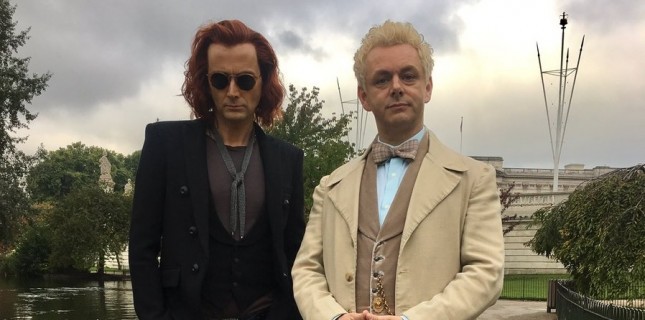 David Tennant ve Michael Sheen ‘Good Omens’ta Buluştu David Tennant ve Michael Sheen ‘Good Omens’ta Buluştu