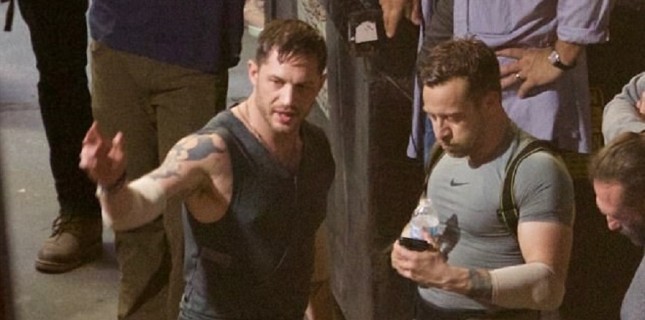 Tom Hardy’li Venom’un Set Fotoğrafları Yayınlandı Tom Hardy’li Venom’un Set Fotoğrafları Yayınlandı