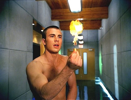 Human Torch / Johnny Storm Fotoğrafları 7