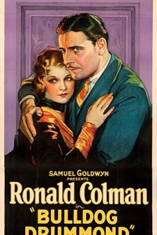 Bulldog Drummond (1929) afişi