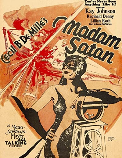 Madam Satan (1930) afişi