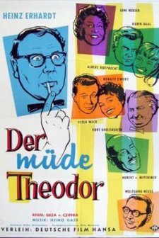 Der müde Theodor (1957) afişi